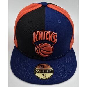 New York Knicks NBA Basketball New Era 59Fifty Hardwood Classics Hat Cap Men 7.5